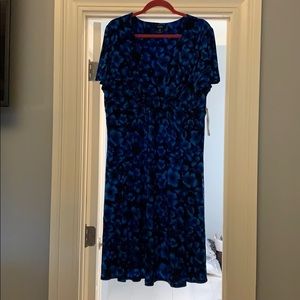 Chaps | Blue Floral Maxi Dress